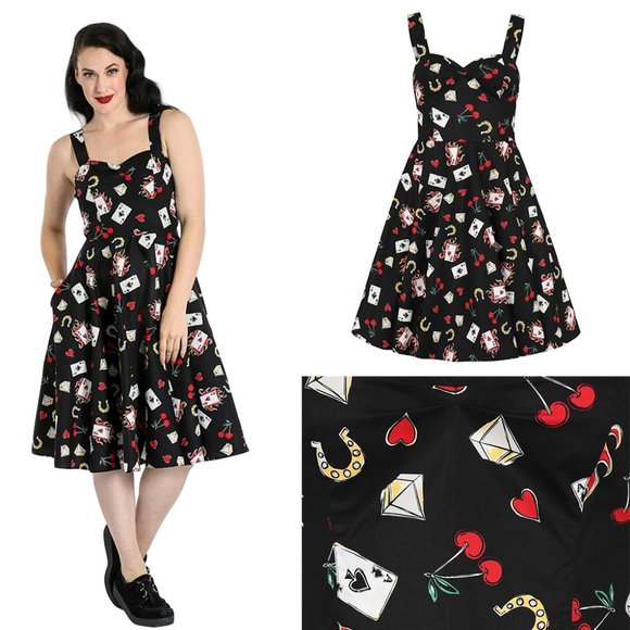 Hell Bunny Dresses & Skirts - Hell Bunny Viva las Vegas 50's Dress